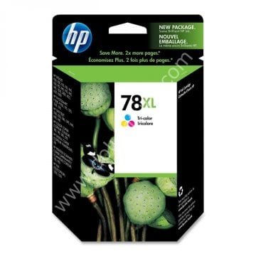 Hp 78XL C6578A Renkli Orjinal Kartuş - Yüksek Kapasiteli