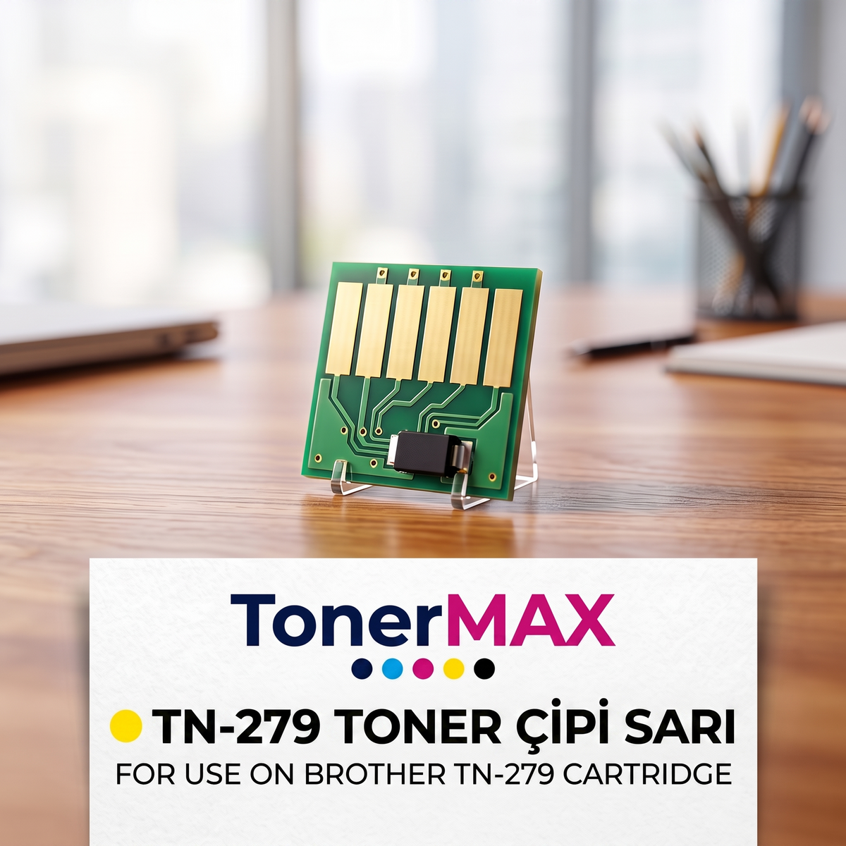 TonerMAX® TN-279 Sarı Toner Çipi