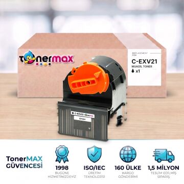 Canon C-EXV21 Siyah Muadil Toner - Çipli / IR-C2380i / C2880 / C2880i / C3080i / C3380 / C3380i / C3580i / C3880 / C3880i
