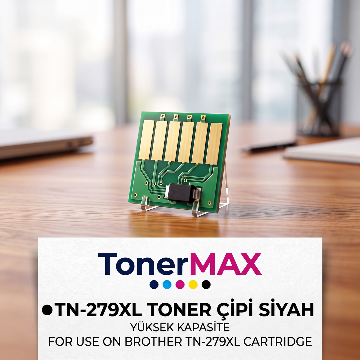 Brother TN-279XL Toner Çipi Siyah - Yüksek Kapasite / DCP-L3520CDW / L3560CDW / HL-L3220CW / L3240CDW / L3280CDW / MFC-L3720CDW / L3760CDW / L3755CDW / L3780CDW / L8390CDW