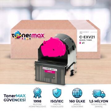 Canon C-EXV21 Kırmızı Muadil Toner - Çipli / IR-C2380i / C2880 / C2880i / C3080i / C3380 / C3380i / C3580i / C3880 / C3880i