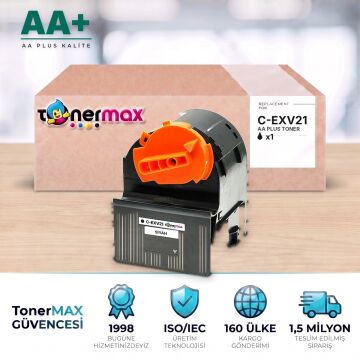 Canon C-EXV21 Siyah Muadil Toner AA Plus / IR-C2380i / C2880 / C2880i / C3080i / C3380 / C3380i / C3580i / C3880 / C3880i