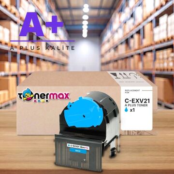 Canon C-EXV21 Mavi Muadil Toner A Plus / IR-C2380i / C2880 / C2880i / C3080i / C3380 / C3380i / C3580i / C3880 / C3880i