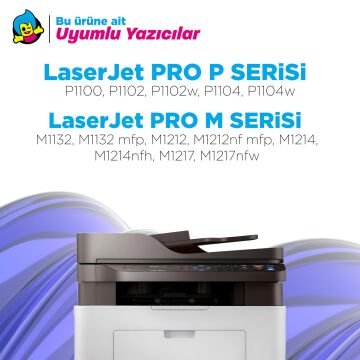 Hp CE285X Muadil Toner 4'lü Paket/ P1102 / M1122 / M1212NF / M1132