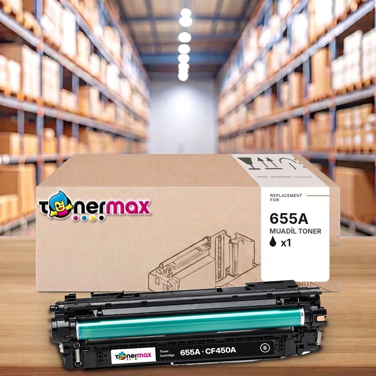 TonerMAX® 655A Siyah Muadil Toner