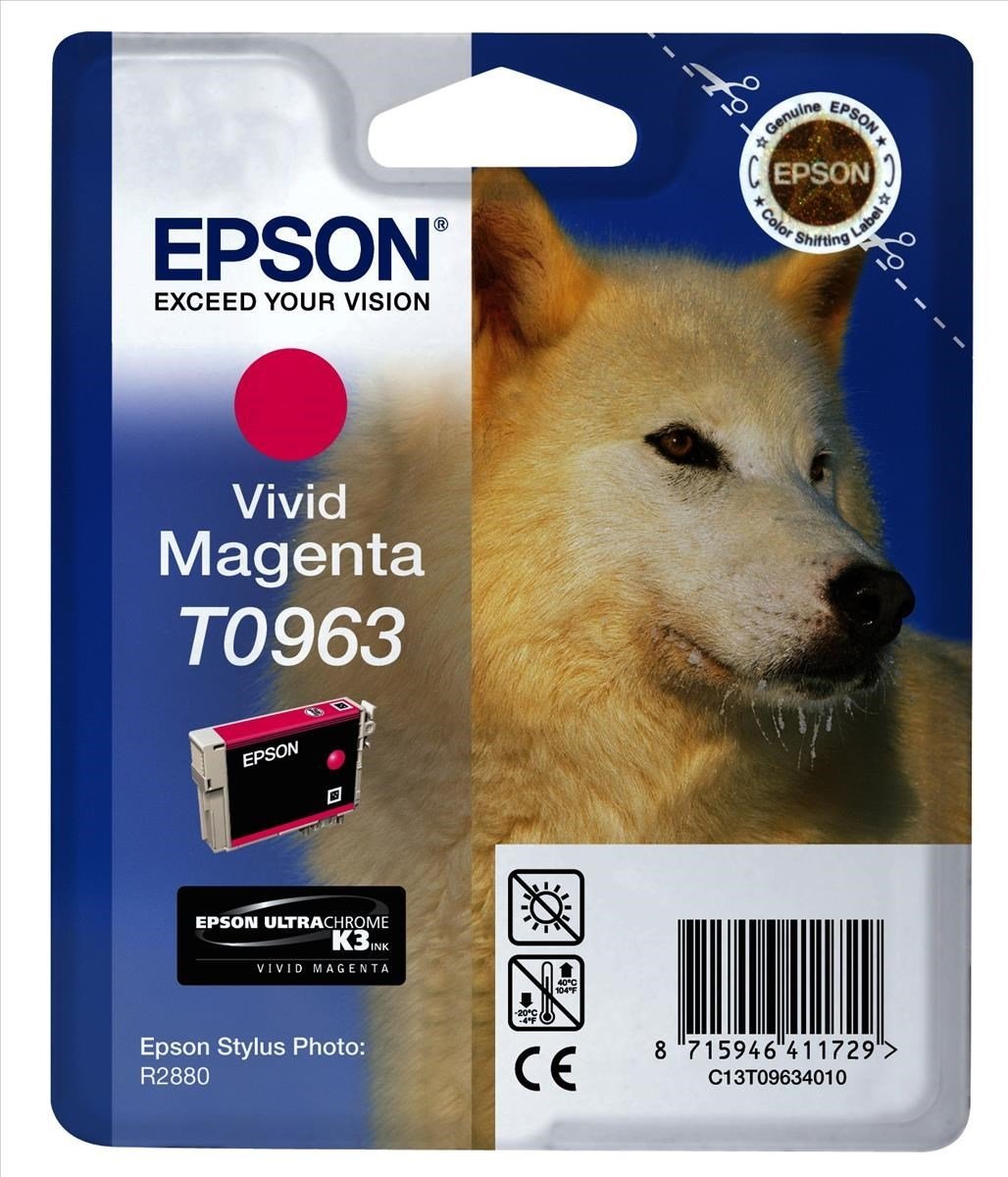 Epson T0963 / Stylus Photo R2880 Kırmızı Orjinal Kartuş