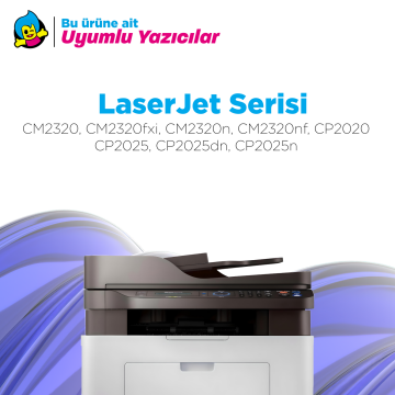 HP 304A / CC532A / CM2320 / CP2025 Sarı Orjinal Toner