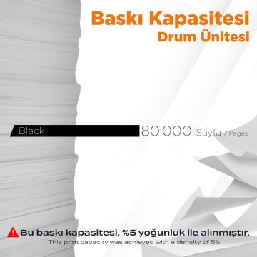 Konica Minolta Uyumlu Tonermax DR-312 Muadil Drum Ünitesi / Bizhub 227 / Bizhub 287 / Bizhub 367