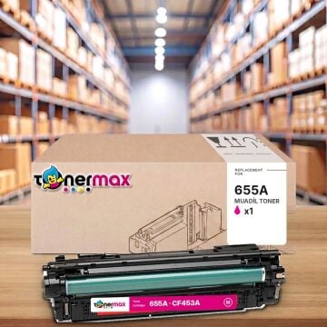 Hp 655A CF453A Kırmızı Muadil Toner - Çipli / Color LaserJet Enterprise M652 / M653 / MFP M681 / M682
