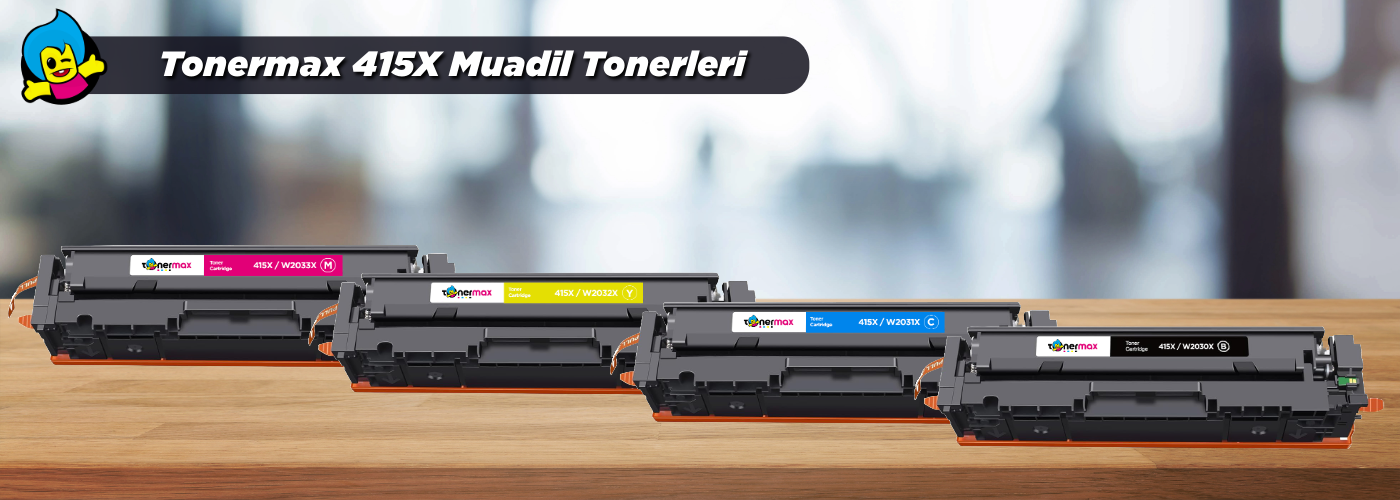 Tonermax 415X Muadil Tonerleri Stoklarda!